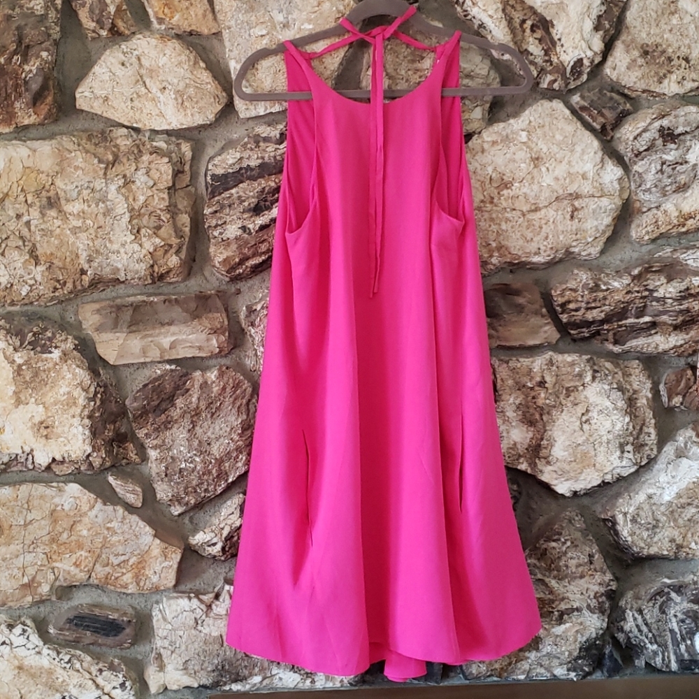 Rachel Roy Hot Pink Strapless w/pockets